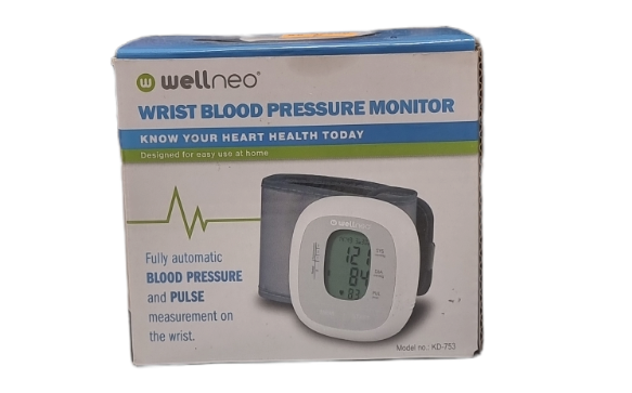 wellneo wrist blood pressure monitor