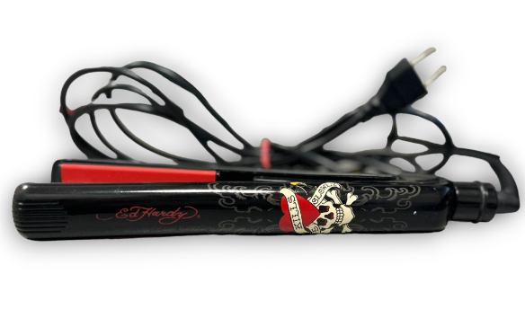 Ed hardy flat clearance iron